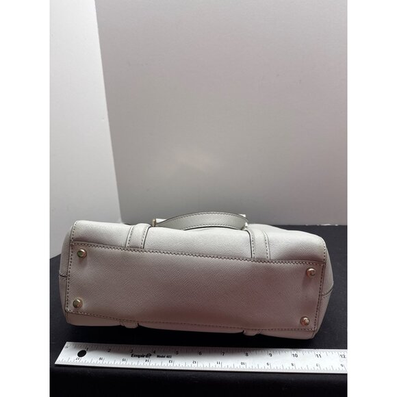 Kate Spade New York NewBury Lane Lt Green Small Leather Handbag Missing Shoulder - Picture 14 of 16